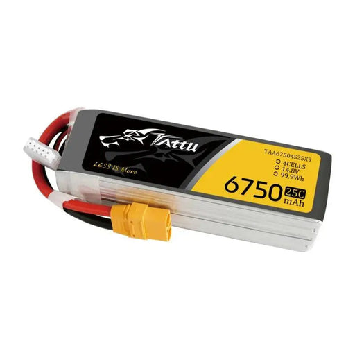Battery Tattu 6750mAh 14.8V 25C 4S1P XT90 - Lithium and NiMH<<<Batteries<<<RC models<<<InnproXML