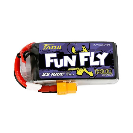Battery Tattu Funfly 1300mAh 11,1V 100C 3S1P - Lithium and NiMH<<<Batteries<<<RC models<<<InnproXML