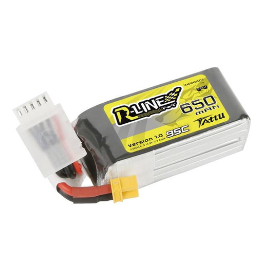 Battery Tattu R-Line 650mAh 14,8V 95C 4S1P XT30 - Lithium and NiMH<<<Batteries<<<RC models<<<InnproXML