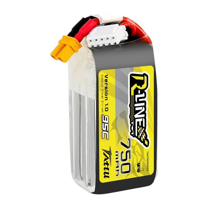 Battery Tattu R-Line 750mAh 14.8V 95C 4S1P JST-XHR - Lithium and NiMH<<<Batteries<<<RC models<<<InnproXML