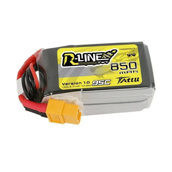 Battery Tattu R-Line 850mAh 14.8V 95C 4S1P - Accessories and parts<<<Industrial drones<<<Drones<<<InnproXML
