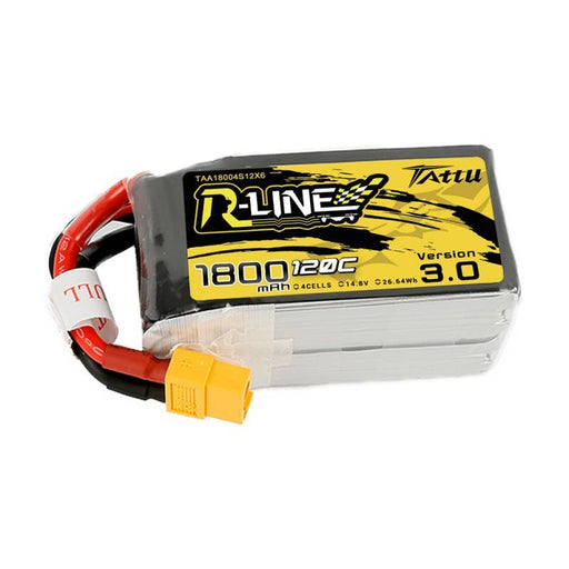 Battery Tattu R-Line Version 3.0 1800mAh 14,8V 120C 4S1P XT60 - Lithium and NiMH<<<Batteries<<<RC models<<<InnproXML