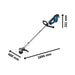 BATTERY TRIMMER FOR GRASS AND SHRUBS BOSCH PROFESSIONAL GRT 18V-33 18 V WITHOUT BATTERY AND CHARGER CUTTING WIDTH 33.00