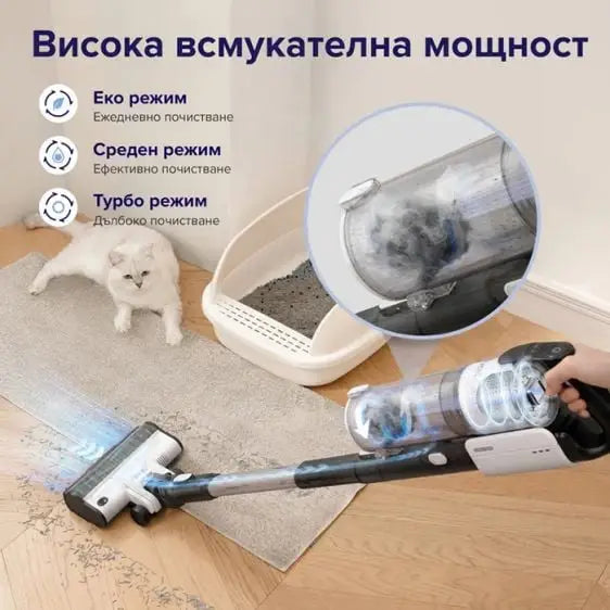 Battery vacuum cleaner Levoit LVAC-200 white - Вертикални прахосмукачки<<<Прахосмукачки<<<Малки електроуреди<<<TechnoMix