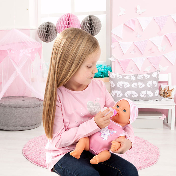 Wetting doll Bayer - Piccolina, with potty, 40 cm