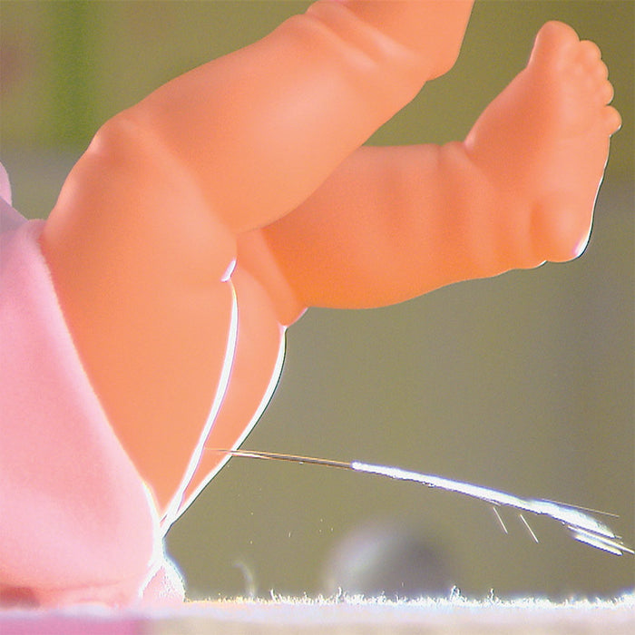 Пишкаща кукла Bayer - Пиколина, с гърне, 40 cm