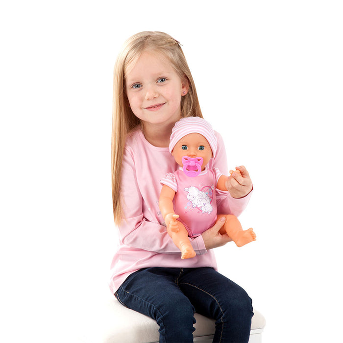 Wetting doll Bayer - Piccolina, with potty, 40 cm