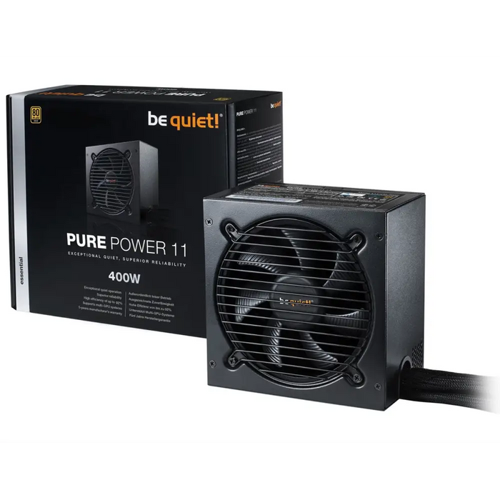 be quiet! Pure Power 11 400W power supply unit 20 + 4 pin ATX ATX Black - Cases power supplyZDL-OBU<<<Power supplies