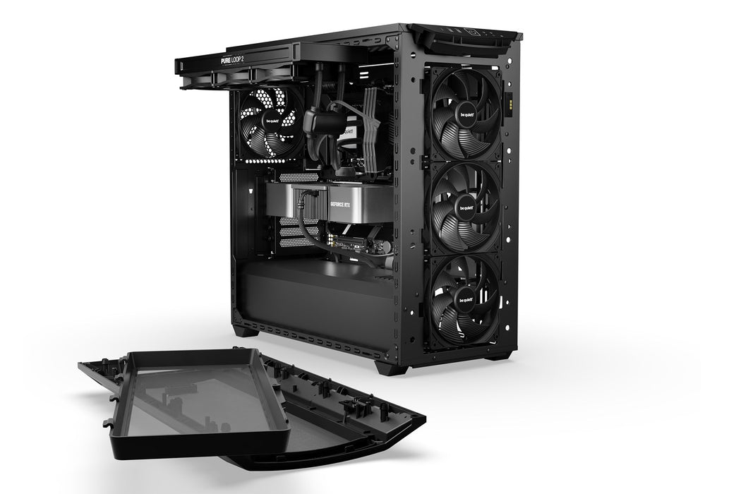 ATX Semi-tower Box Be Quiet! SHADOW BASE 800 DX Black