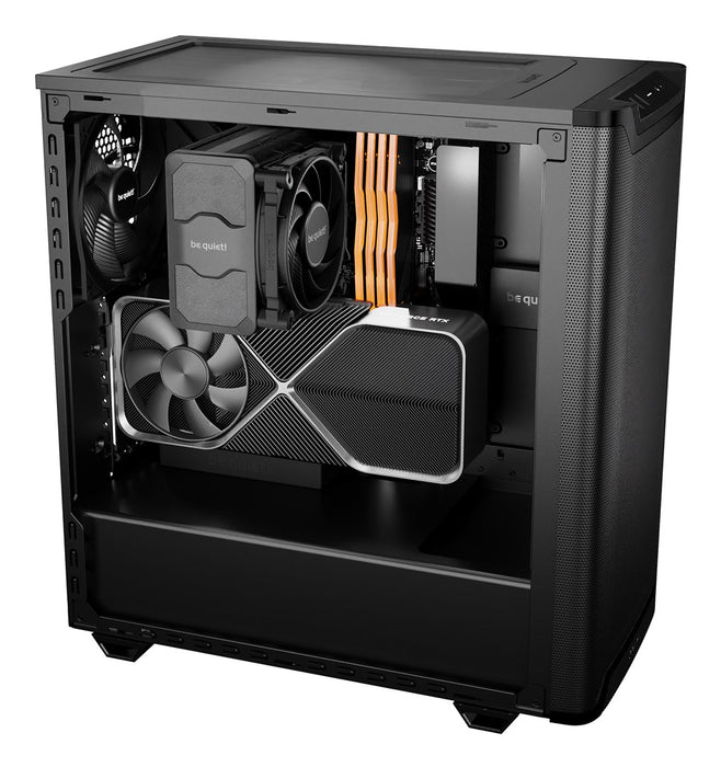 ATX Micro Box Be Quiet! BGW74 Black