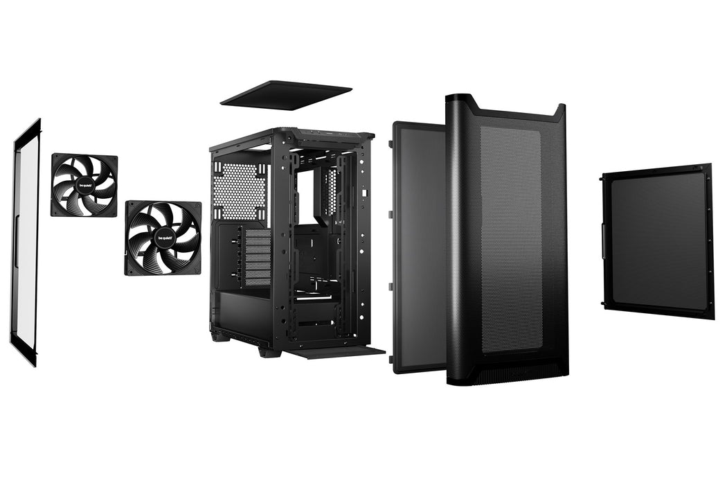 ATX Micro Box Be Quiet! BGW74 Black