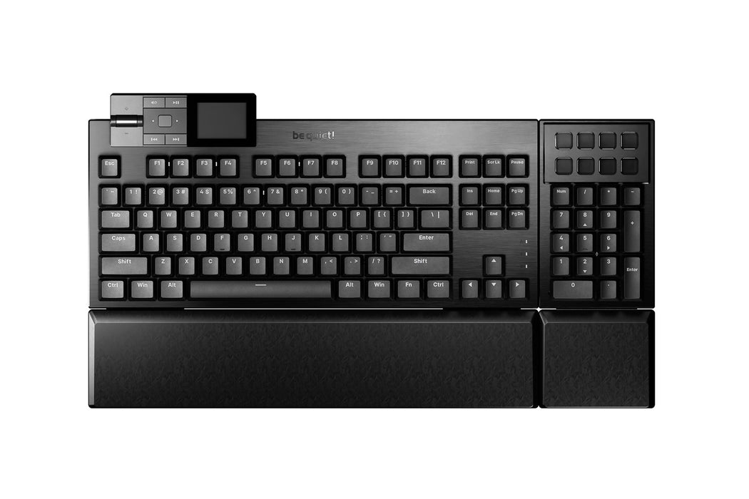 be quiet! Dark Mount Silent Linear US ANSI keyboard Gaming USB QWERTY US English Black