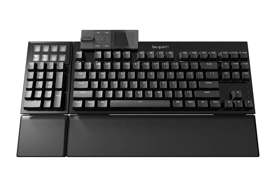 be quiet! Dark Mount Silent Tactile US ANSI keyboard Gaming USB QWERTY US English Black