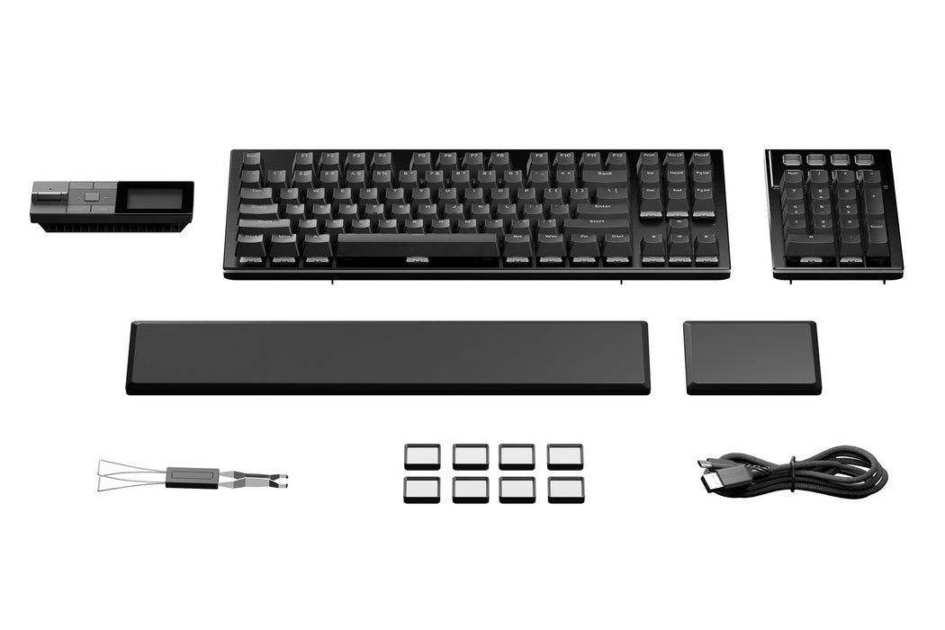 be quiet! Dark Mount Silent Tactile US ANSI keyboard Gaming USB QWERTY US English Black