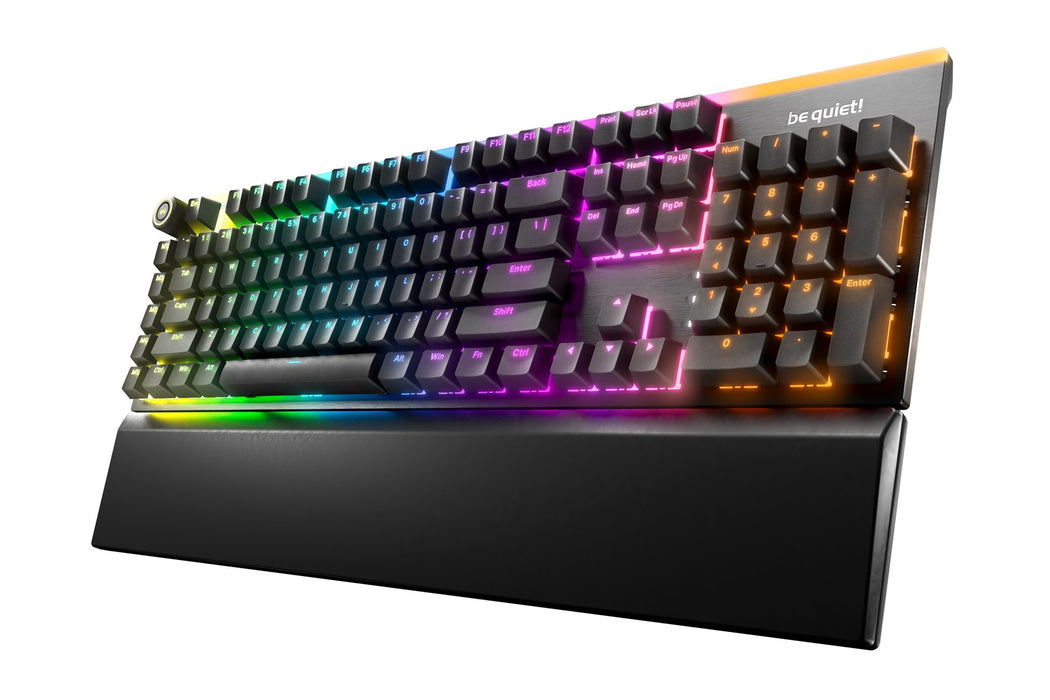 be quiet! Light Mount Silent Tactile US ANSI keyboard Gaming USB QWERTY US English Black