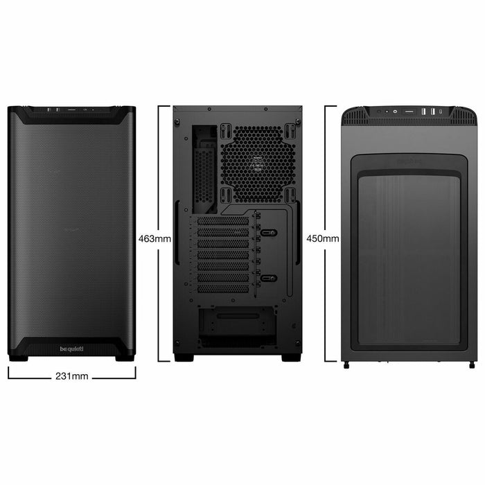 ATX Micro Box Be Quiet! BGW74 Black