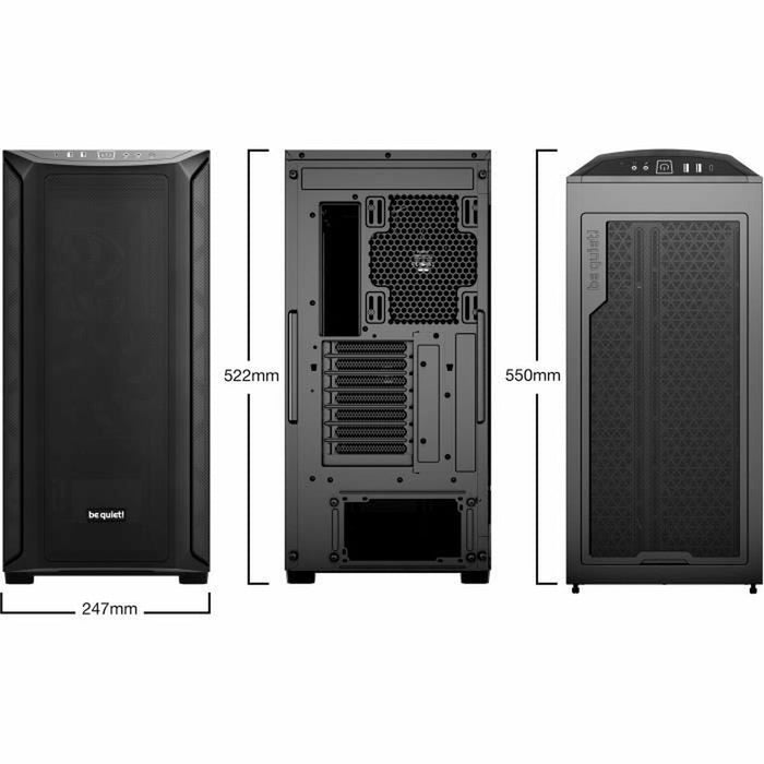 ATX Semi-tower Box Be Quiet! BGW60 Black