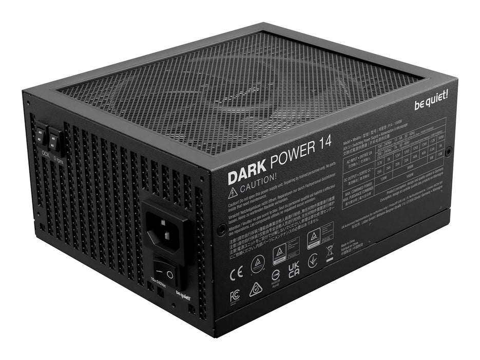 be quiet! Dark Power 14 1000 W - 80 Plus Titanium power supply unit 20+4 pin ATX ATX Black
