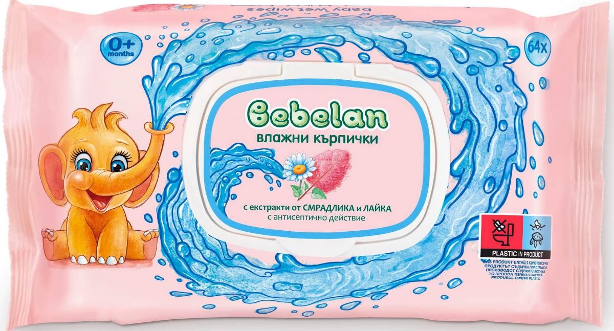 BEBELAN WET TOWELS SUMMERS AND CAMOMILE
