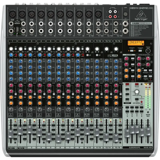 Behringer QX2442USB audio mixer 24 channels - Mixing consolesNGL-KMI<<<Sound systemNGL<<<ActionPL