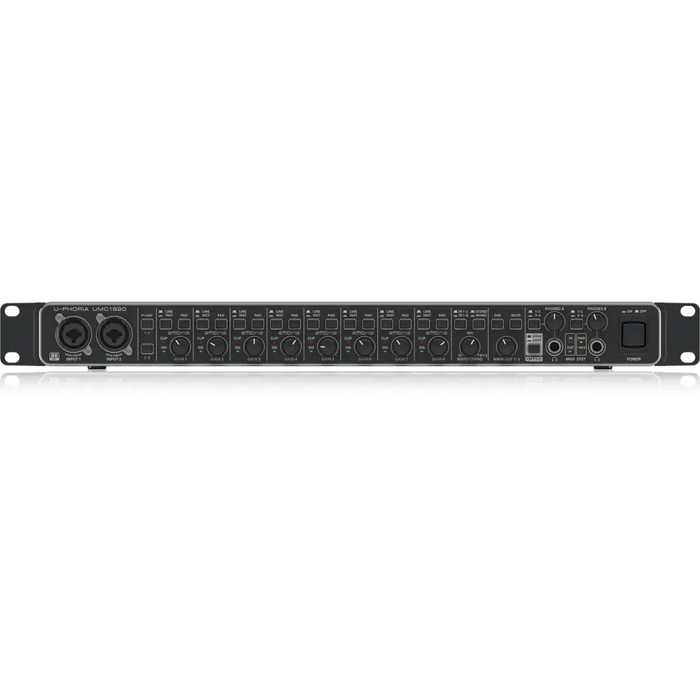 Behringer UMC1820 - USB audio interface - InterfacesIKL-INT<<<TastaturenIKL<<<ActionPL