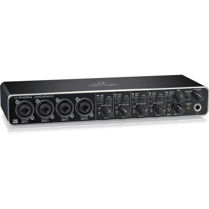 Behringer UMC404HD recording audio interface
