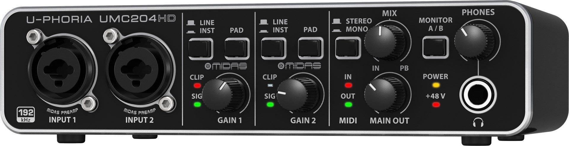 Behringer UMC204HD supplementary music equipment