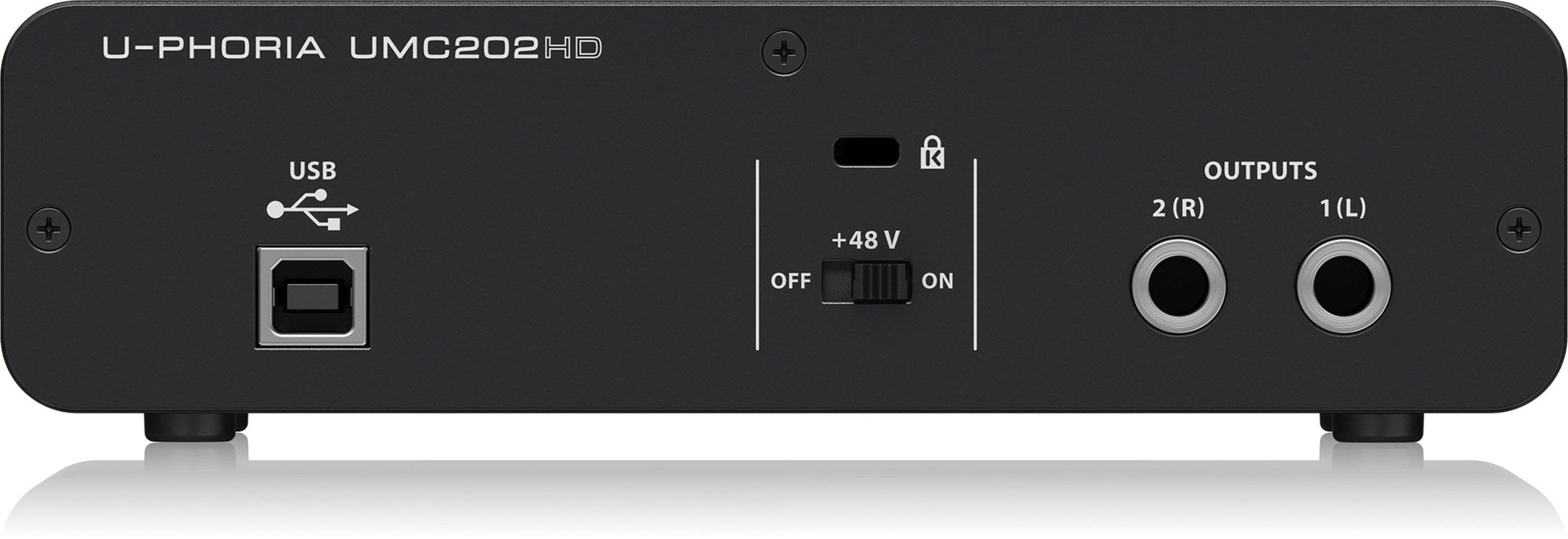 Behringer UMC202HD recording audio interface