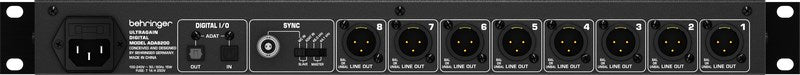 Behringer ADA8200 - 8 channel audio converter, 10 - 24000 Hz