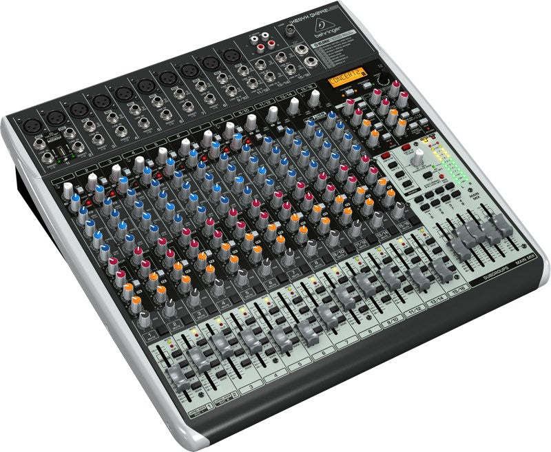 Behringer QX2442USB audio mixer 24 channels