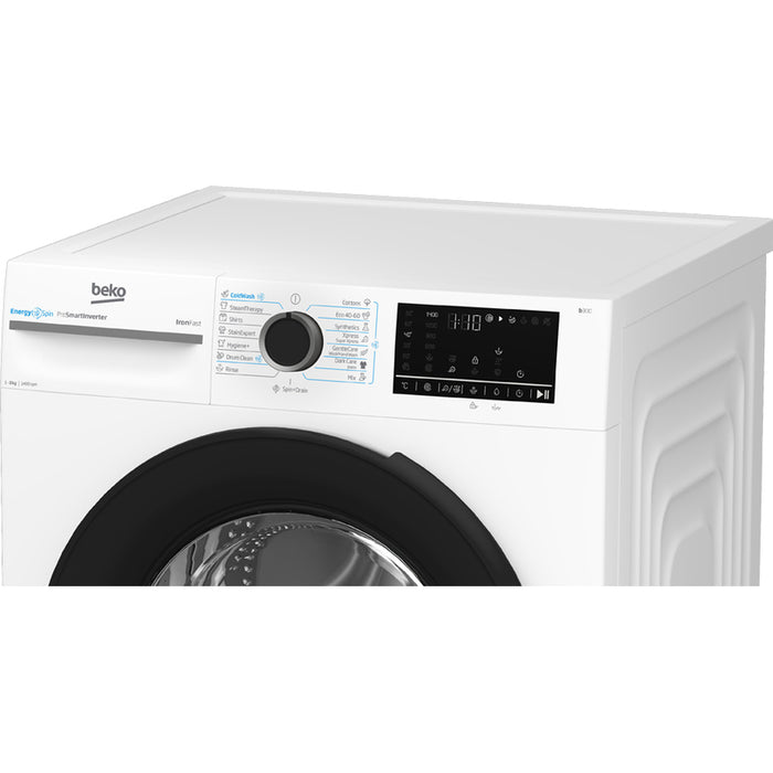 Washing machine BEKO BM3WFSU 48415 WB 8.0 kg, 1400 rpm, INVERTER MOTOR