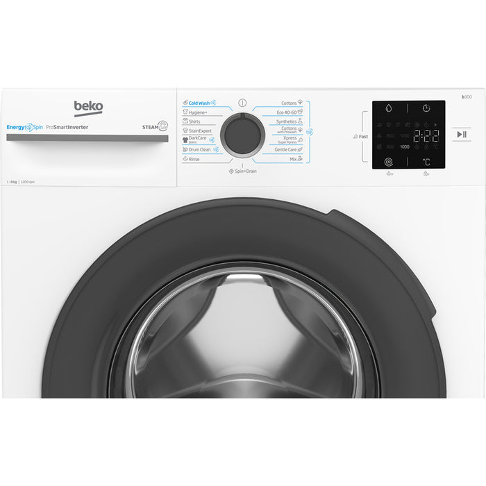 Washing machine BEKO BM3WFSU 38213 WA 8.0 kg, 1200 rpm, INVERTER MOTOR