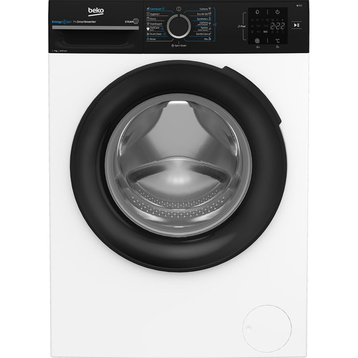 Washing machine BEKO BM3WFSU 37013 WPBB 7.0 kg, 1000 rpm, INVERTER MOTOR