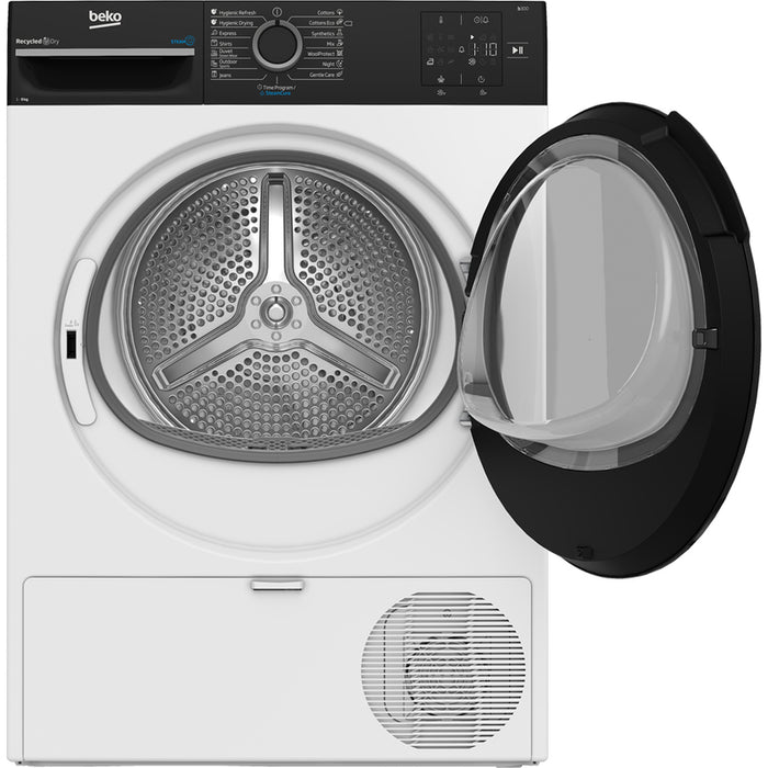 Dryer BEKO BM3T 3924 WBB CONDENSING WITH THERMAL PUMP, 9.0 kg