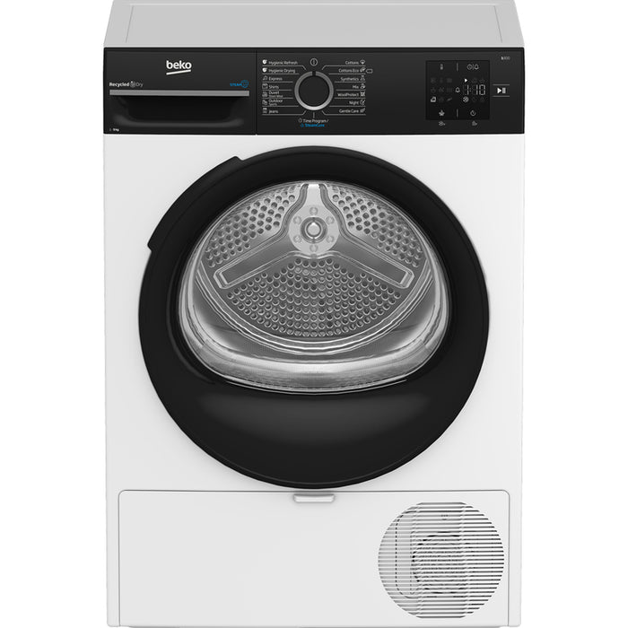 Dryer BEKO BM3T 3924 WBB CONDENSING WITH THERMAL PUMP, 9.0 kg