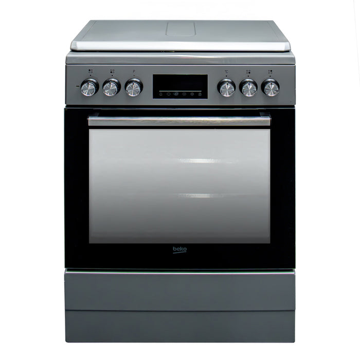 Combined stove BEKO FBE 64320 SDN/GAS A, 2 GAS AND 2 ELECTRIC, IGNITION BUTTON, ELECTRONIC TIMER