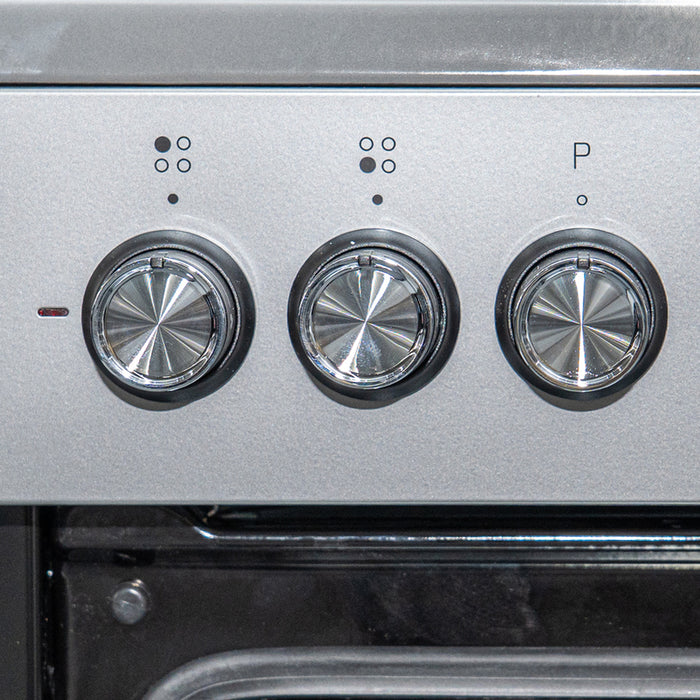 Combined stove BEKO FBE 64320 SDN/GAS A, 2 GAS AND 2 ELECTRIC, IGNITION BUTTON, ELECTRONIC TIMER