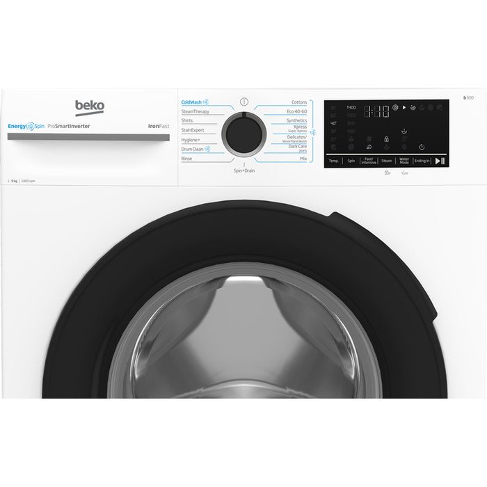 Washing machine BEKO BM3WFSU 49415 WB 9.0 kg, 1400 rpm, INVERTER MOTOR