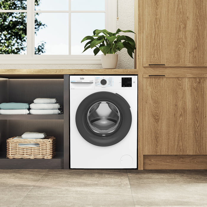 Washing machine BEKO BM3WFSU 38013 WA 8.0 kg, 1000 rpm, INVERTER MOTOR