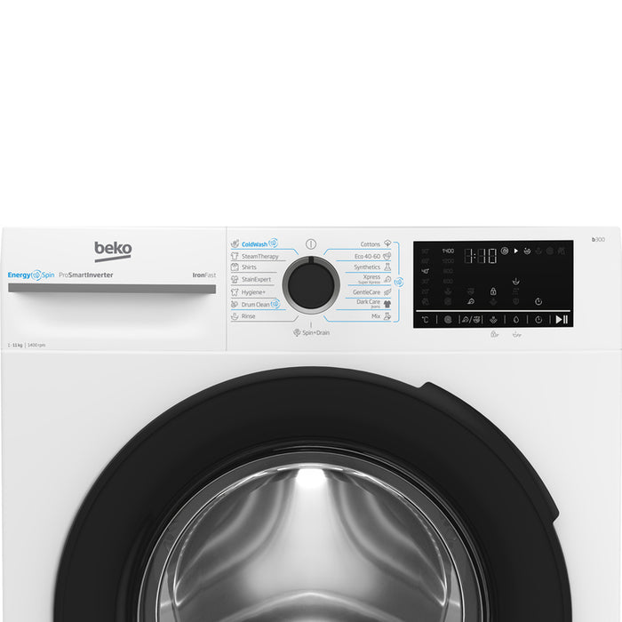 Washing machine BEKO BM3WFST 411415 W 11.0 kg, 1400 rpm, INVERTER MOTOR