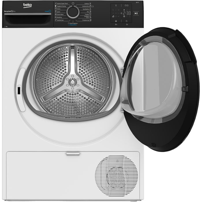 Dryer BEKO BM3T 37239 WBB CONDENSING WITH HEAT PUMP, 7.0 kg
