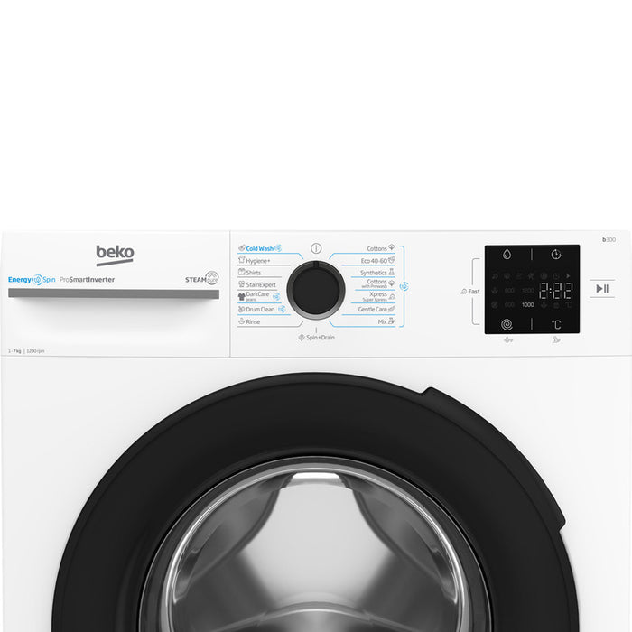 Washing machine BEKO BM3WFSU 37213 WA 7.0 kg, 1200 rpm, INVERTER MOTOR