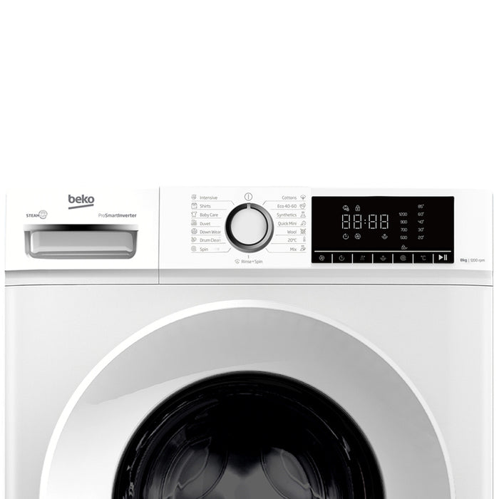 Washing machine BEKO B1WFM 2821 WEE 8.0 kg, 1200 rpm, INVERTER MOTOR