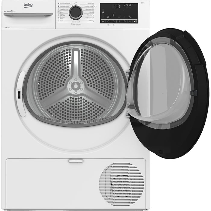 BEKO BM3T 49230 W /NEW CONDENSATION Tumble Dryer WITH HEAT PUMP, 9.0 kg