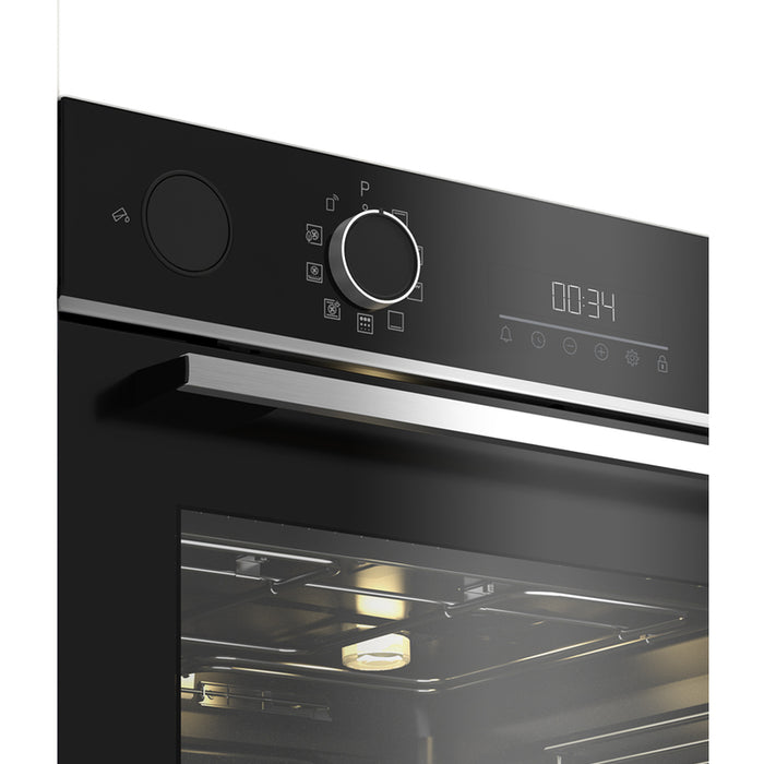 Built-in oven BEKO BBISA 13300 XMPEC 72, A+, TELESCOPIC SYSTEM, PYROLYTIC CLEANING