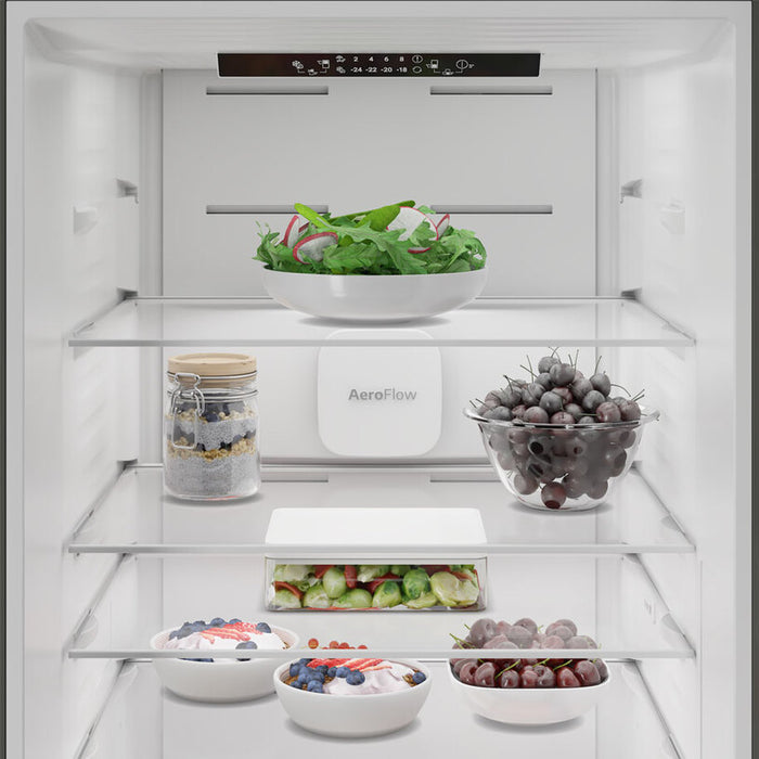 Refrigerator with bottom freezer BEKO B3RCNA 375 HXB 186.50 cm