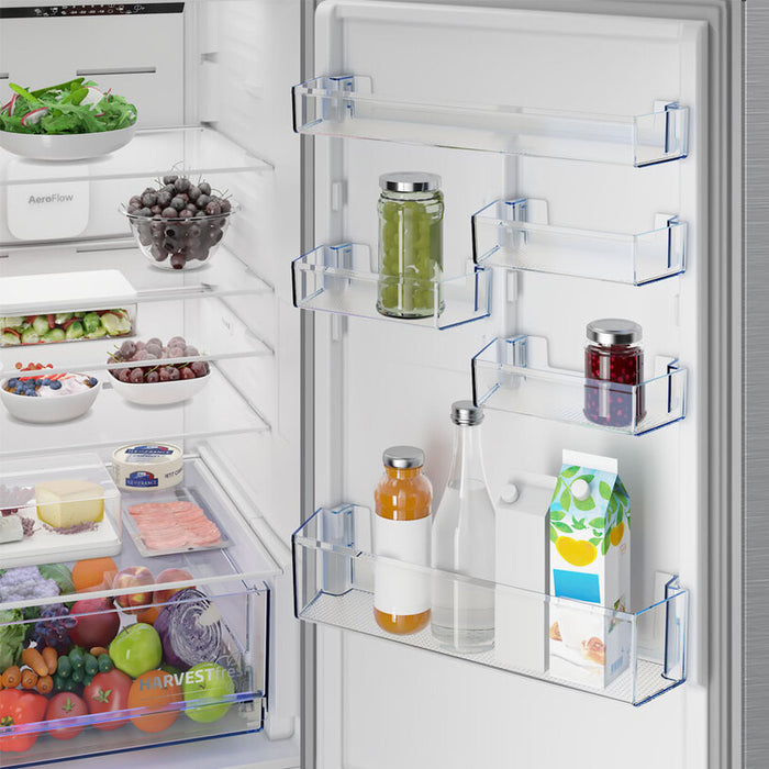 Refrigerator with bottom freezer BEKO B3RCNA 375 HXB 186.50 cm