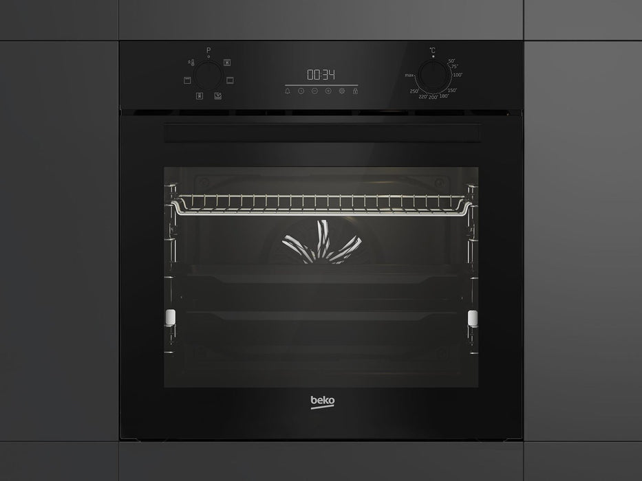 Thermo electric oven Beko BBIE123001BD Black