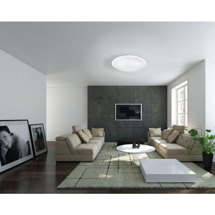 LED CEILING F33 1440LM IP44 METAL WHITE