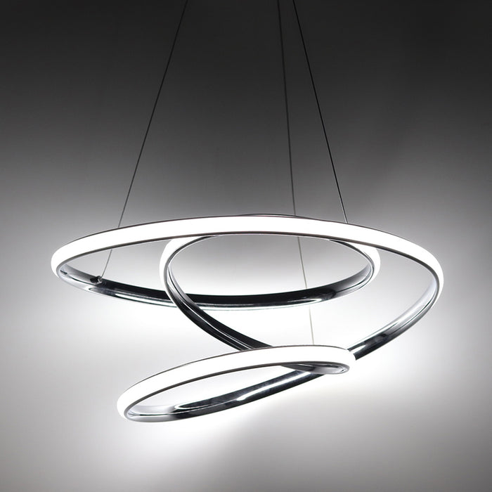 LED PENDANT 36W 2950LM 4000K CHROME BELIGHT